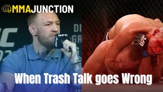 When Trash talk goes Wrong: Conor Mcgregor v Nate Diaz Edition