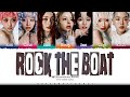 XG 'ROCK THE BOAT' Lyrics (엑스지 ROCK THE BOAT 가사) [Color Coded Eng] | ShadowByYoongi