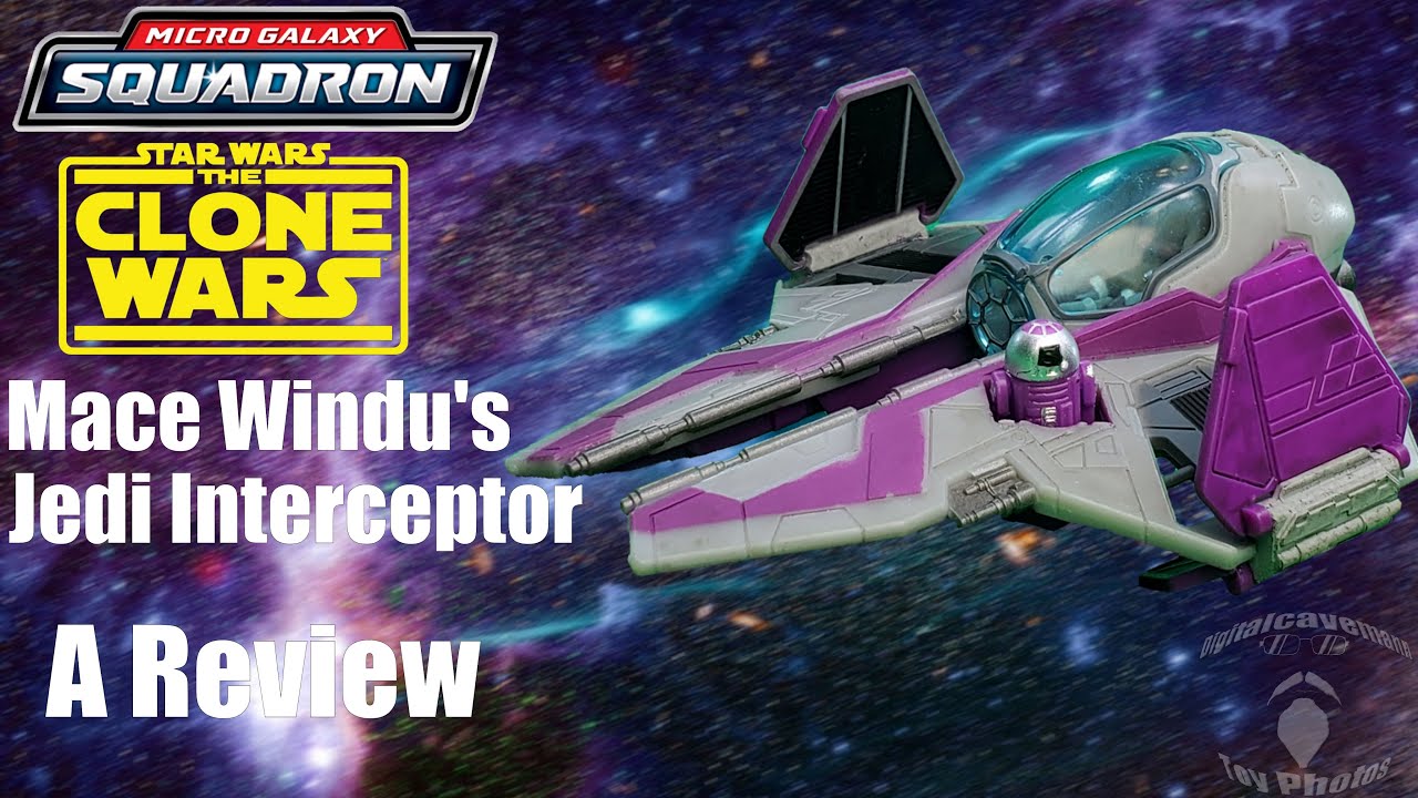 Mace Windu's Jedi Interceptor || A Star Wars Micro Galaxy Squadron