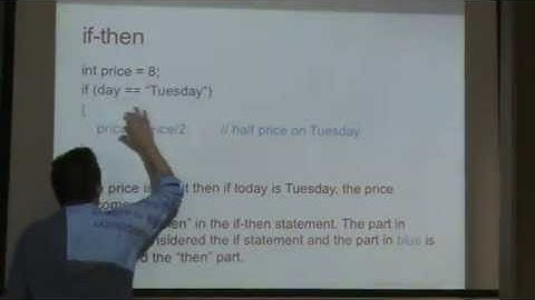 Control Statements (Java, C++, etc)