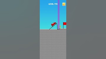 Draw Bridge puzzle level 775 #game #games #gameplay #gaming #draw #drawing #shortvideo #shorts#trend