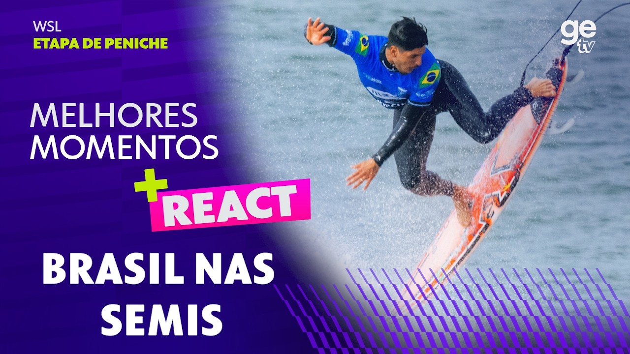 BRASILEIROS AVANÇAM PARA AS SEMIS!! | MELHORES MOMENTOS | WSL | ge tv