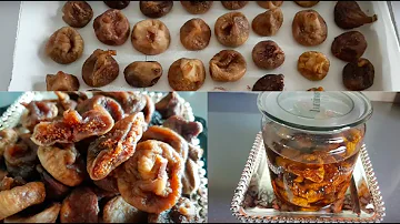 Comment on fait sécher les figues ?