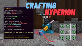 Crafting Hyperion (HYPIXEL SKYBLOCK)