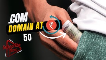.Com Domain at Rs 50 | Domain Under at Rs 50 | Cheap Domain Website To Buy