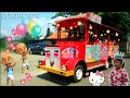 Mobil wisata odong odong | kereta mobil odong odong tayo upin ipin hello kitty | istana aira