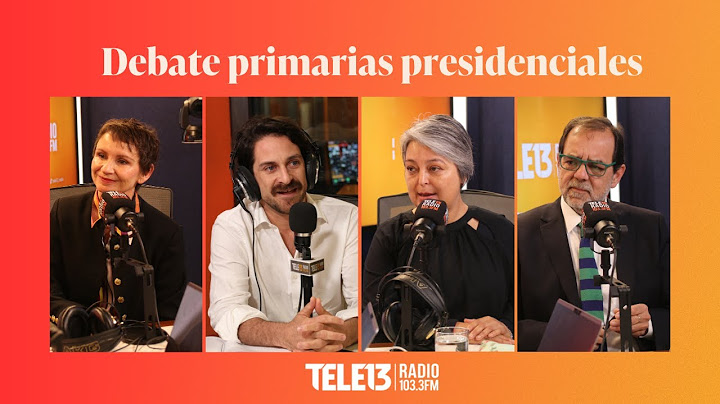 Debate oficialistas primarias presidenciales | EN VIVO