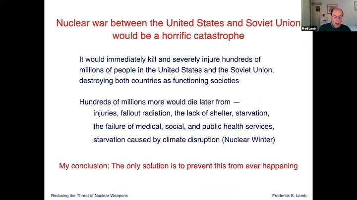 The Growing Danger of Nuclear Weapons (and how phy...