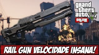 GTA V: Como pegar a Rail Gun (Canhão Elétrico)