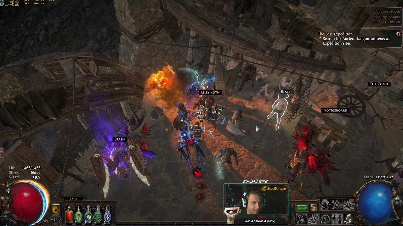 [Path of Exile] Enkindling Orb Vendor recipe YouTube