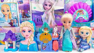Disney Elsa and Ariel Toys Unboxing ASMR | Ariel Seashell Castle Toy | Elsa's Bedroom Pop-Up Playset