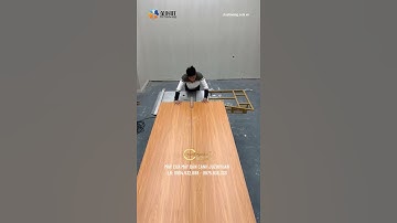 Cắt ván công nghiệp đơn giản chính xác với máy cưa gỗ JT 9 #shorts