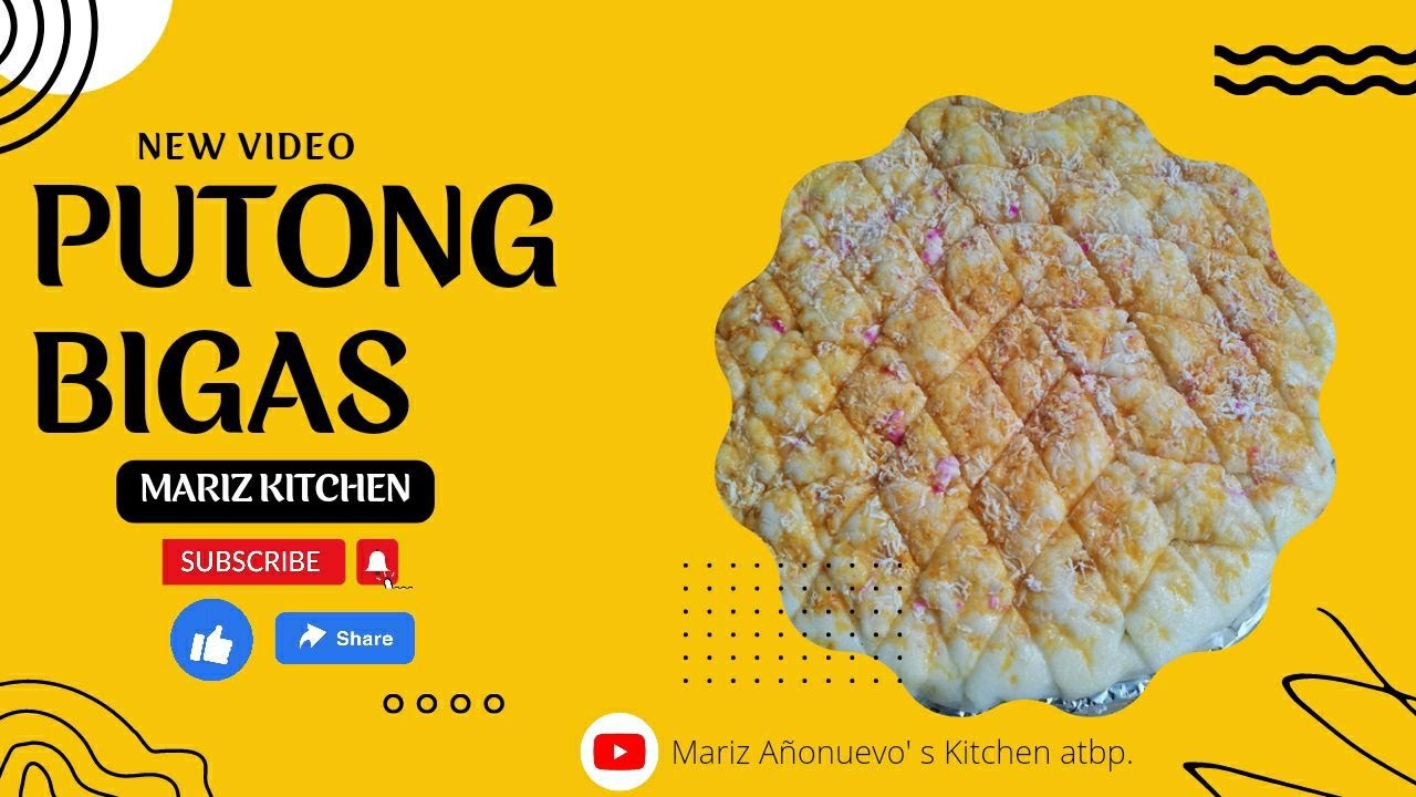 special puto'ng bigas na napaka sarap /special steamed rice cake by mariz anonuevo's kitchen atbp.