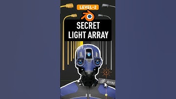 💡How to array Lights in Blender #b3d #blender #tutorial #array #light