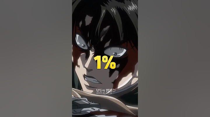 1% 진격의 거인 팬들만 안다는 리바이에 대한 사실