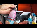 Chế dây dẫn mực thải ra ngoài, Nạp mực là sử dụng không phải reset máy in phun màu Epson.