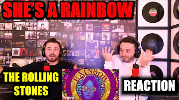 THE ROLLING STONES - SHE'S A RAINBOW (Official Video) | FIRST TIME REACTION