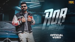 Ror Royalty Of Ror Sumit Bandrana, Naseeb Siwan & Rekha Goswami New Haryanvi Song| Click Haryana