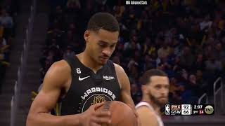 Jordan Poole 27 pts 6 ast vs Phoenix Suns | 2023-01-10