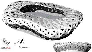 Parametric Stadium in Grasshopper