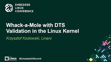 Whack-a-Mole with DTS Validation in the Linux Kernel - Krzysztof Kozlowski, Linaro