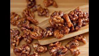 【香酥琥珀桃仁】简单快手👏健康不油炸💅酥脆不粘牙 | How to make lightly sugared walnut