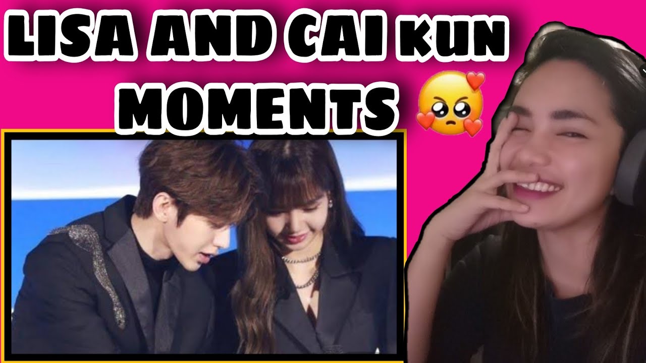 BLACKPINK LISA AND CAI XUKUN CUTE AND FUNNY MOMENTS 1 REACTION | MISS A CHANNEL