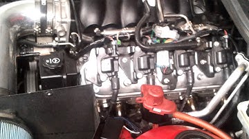 Cammed 2010 Camaro LS3 - First Start-up after cam install side view