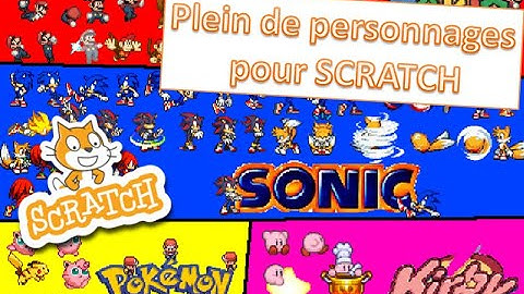 Comment avoir des nouveaux personnages sur Scratch