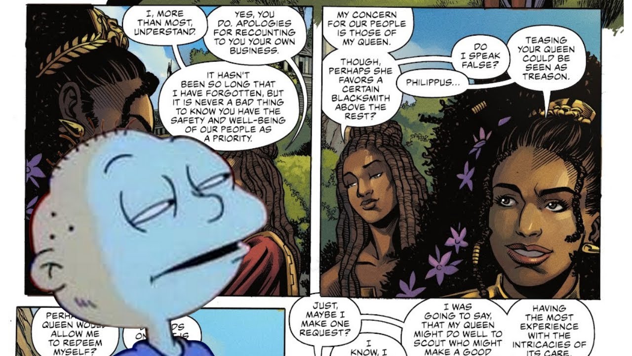 Nubia & the Amazons... Do Absolutely NOTHING | Cringe Comic Reads