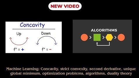Concavity, strict convexity, second derivative, unique global minimum, optimization problems, etc.
