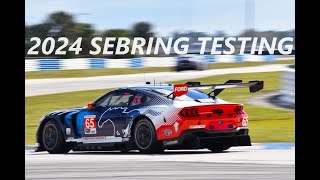 2024 Sebring 12 Hours Testing