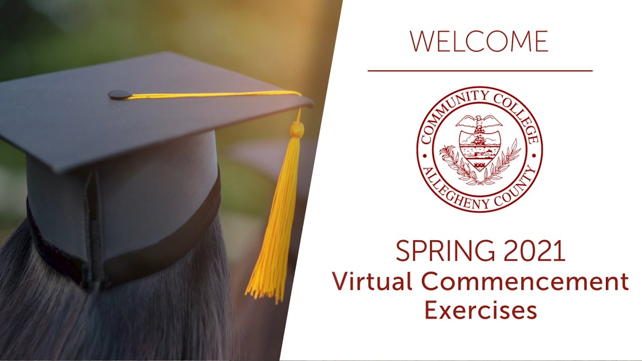 CCAC Spring 2021 Virtual Commencement Exercises YouTube