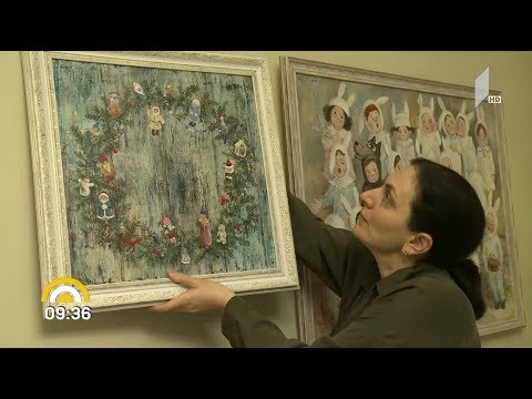 #ახალიდღე ნინო ჩაკვეტაძე ახალი პერსონალური გამოფენისთვის ემზადება