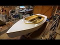 Sailboat building timelapse, 16footer, part 3