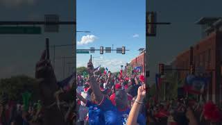 Haiti Fans Parade in South Philly to Linc for Brazil World Cup match
