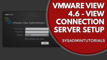 Part 4. Vmware View 4.6 - Connection Server Setup