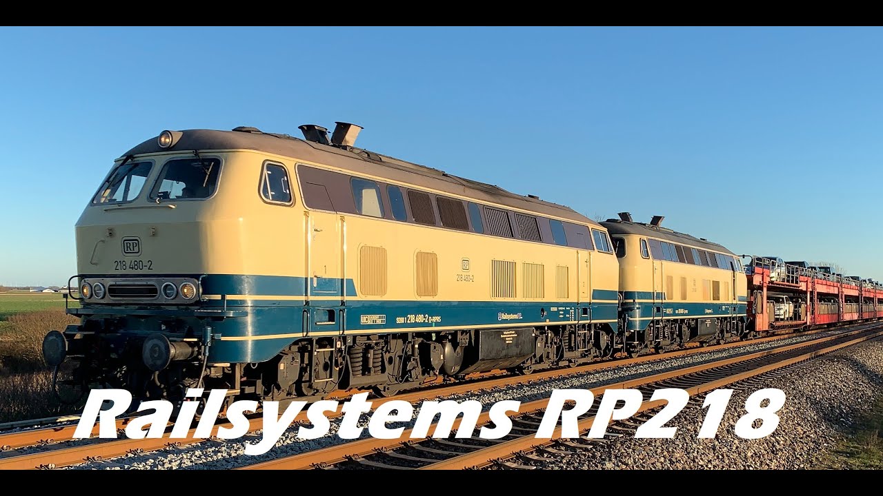 Railsystems RP218 auf die strecke Niebüll - Westerland