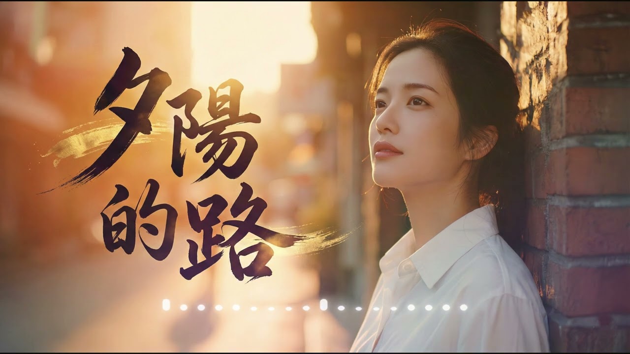 《夕陽的路》| 聽完這首，青春的回憶湧上心頭😭「沒想過長大後會走散」| 【動態歌詞】