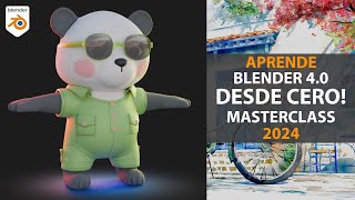 Aprende BLENDER 4.0 desde cero! MASTERCLASS 2024