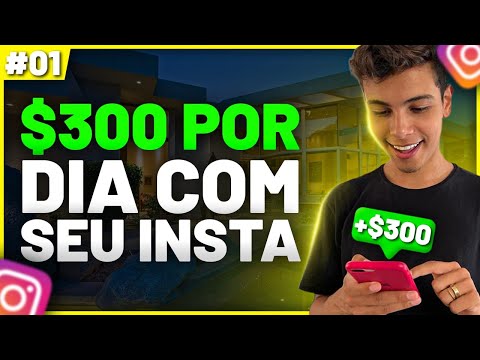 Vídeo: Como ganhar $ 3000 por dia com o Instagram?