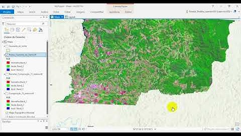 ArcGis Pro -  Como Recortar um Raster (Imagem Landsat) para produzir mapa de uso do solo.