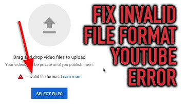 HOW TO FIX THE PROBLEM OF INVALID FILE FORMAT | 100% WORKING