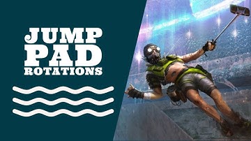 CRAZY Octane jump pad Rotations! Apex Legends Season 12