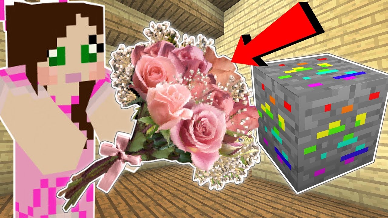 Minecraft: JEN'S PINK MOD!! (RAINBOW ORE, PINK ORE, & CUTE WEAPONS!) Mod Showcase