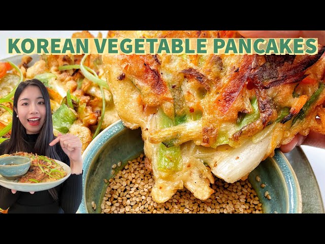 Korean Vegetable Pancake - LookCatchu