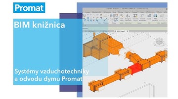 BIM knižnica - Systémy vzduchotechniky a odvodu dymu Promat