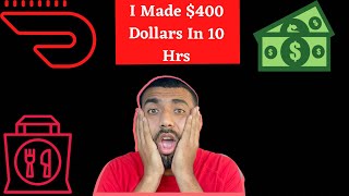 How I Made $400 DOLLARS! In 10 Hours Doing Doordash **Giveaway Winners Announced**