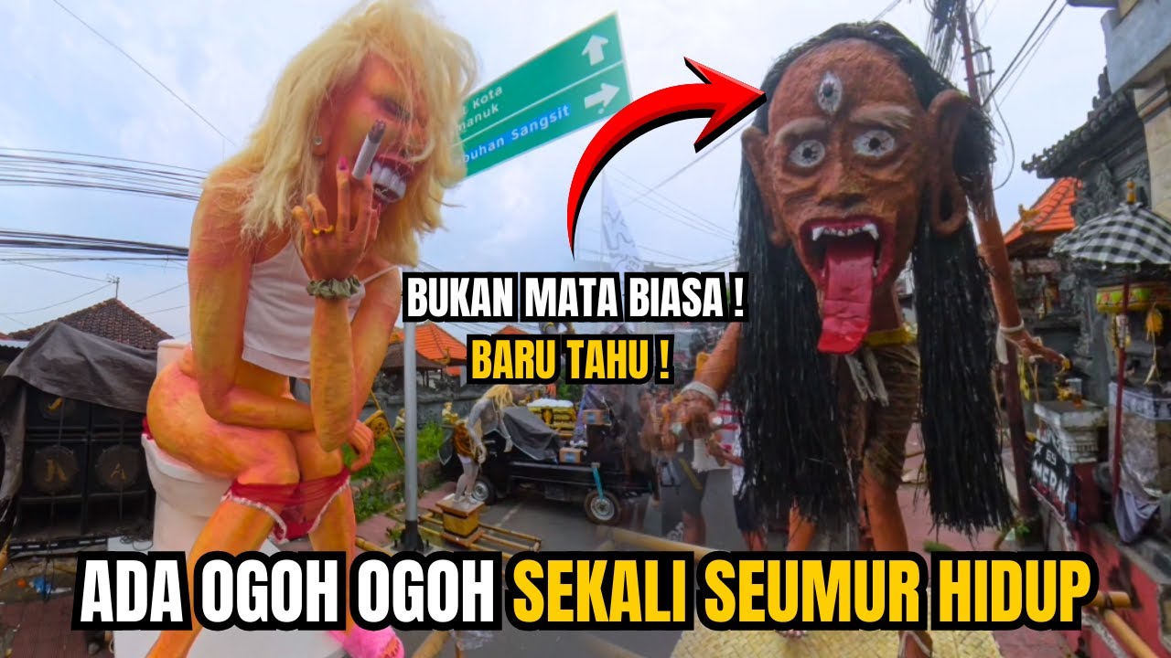 Ogoh Ogoh Lengkap Bali Desa Sangsit Langka Langka
