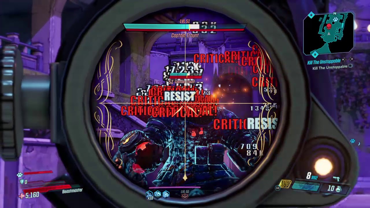 Borderlands® 3 Cap. Traunt mayhem4 easy farm Fl4k Bangstick